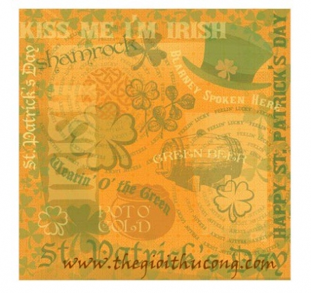 Giấy vintage Irishgold - 64094